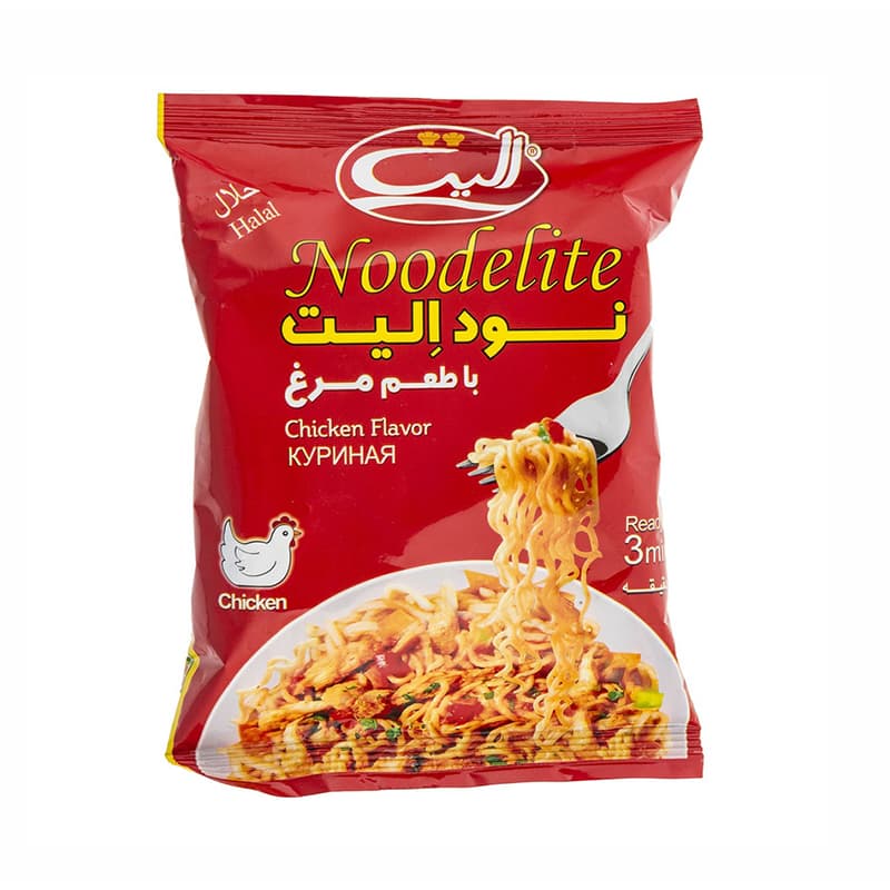 نودل مرغ 75 گرمی الیت