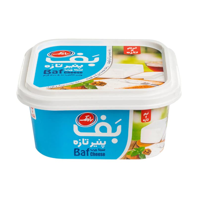 پنیر بف نسبتا چرب 400 گرمی رامک