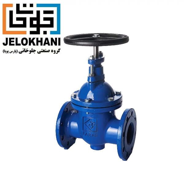 شیر کشویی رینگ برنزی F5 فاراب سایز 6 اینچ Pn16