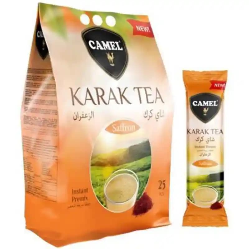 چای کرک زعفرانی کمل ۲۵ عددی