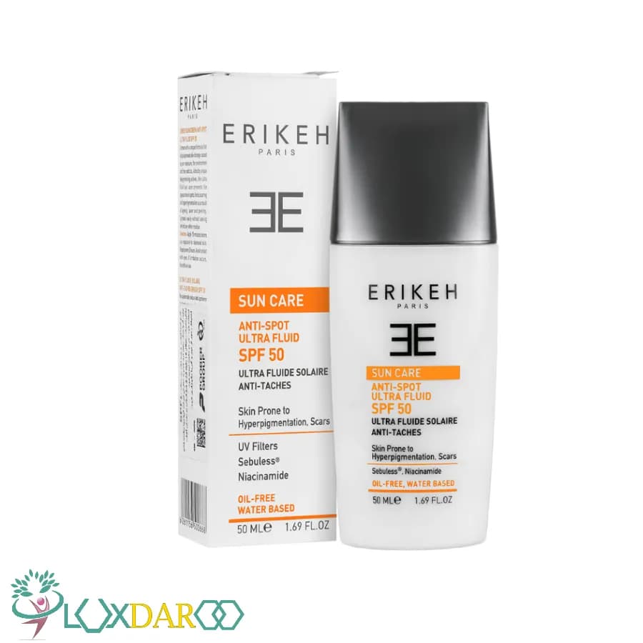 کرم ضد آفتاب ضد لک بی رنگ اریکه SPF50
