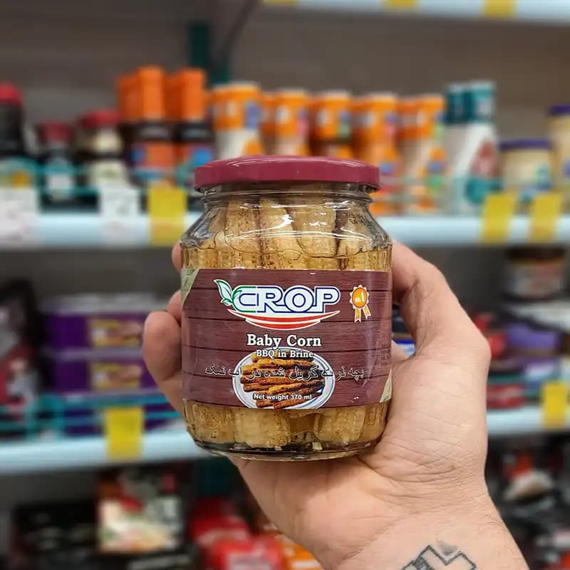 بیبی کورن گریل کراپ ۳۷۰ گرمی