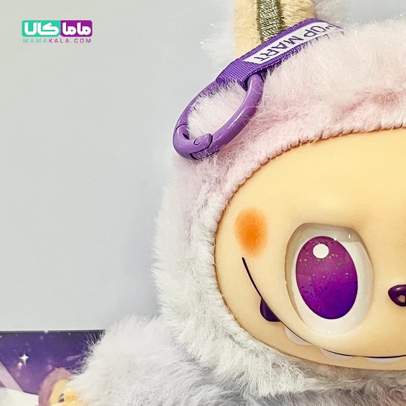 عروسک لبوبو مانستر انرژی بنفش 👹 برند پاپ مارت اصل — تصویر ۸