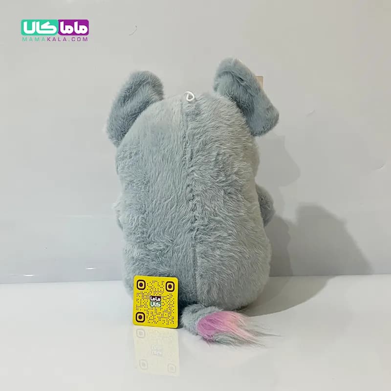 عروسک فیل دیزنی فانتزی طوسی مدل پرزی 40 سانتیمتر — تصویر ۸