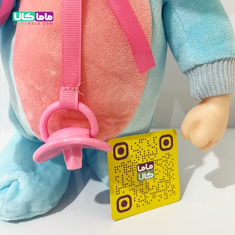 عروسک گریه کن کرای بیبی موزیکال آبی 30 سانتی متر — تصویر ۷