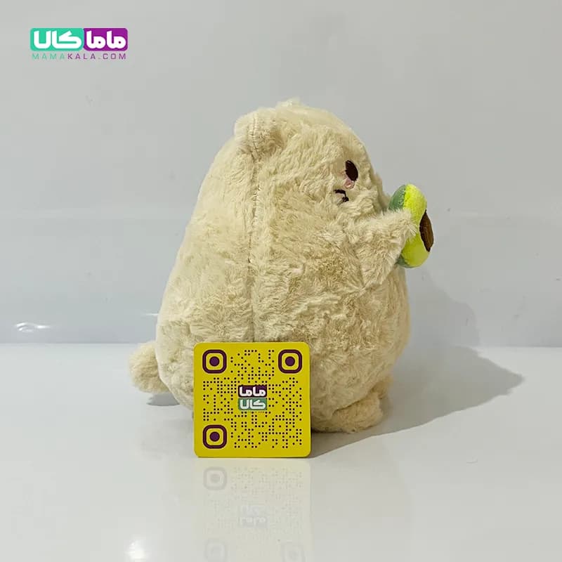 عروسک گربه آووکادو به دست قهوه ای 20 سانتیمتر — تصویر ۵