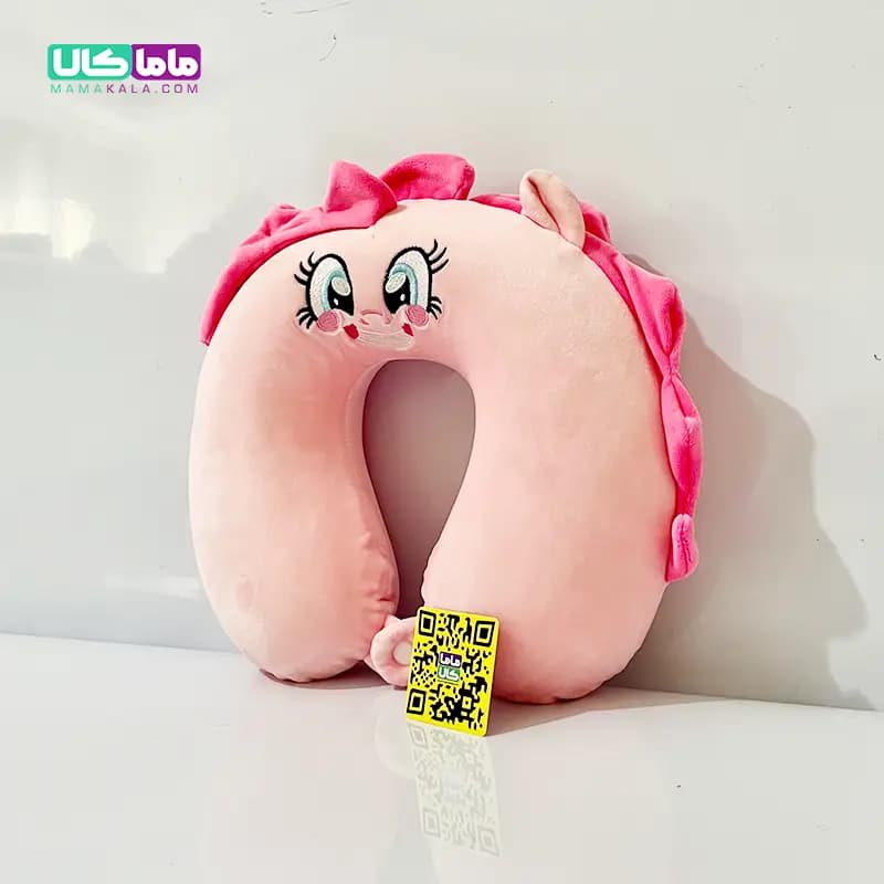بالشت گردنی طبی عروسکی مدل اسب پونی 30 سانتیمتر — تصویر ۳