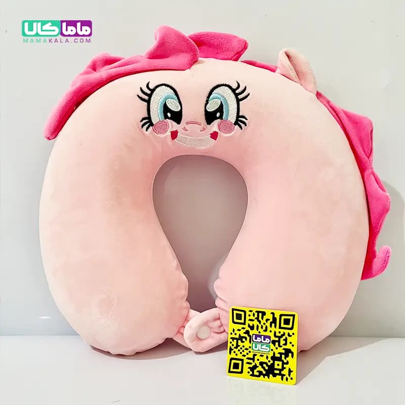 بالشت گردنی طبی عروسکی مدل اسب پونی 30 سانتیمتر — تصویر ۴