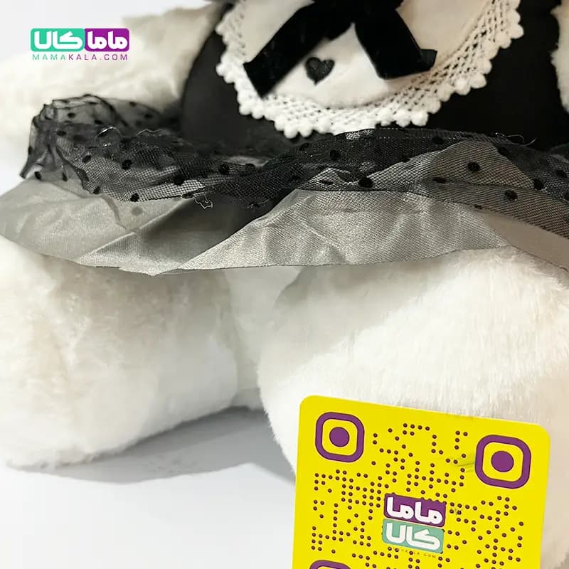 عروسک کرومی لباس توری مشکی 65 سانتیمتر — تصویر ۶