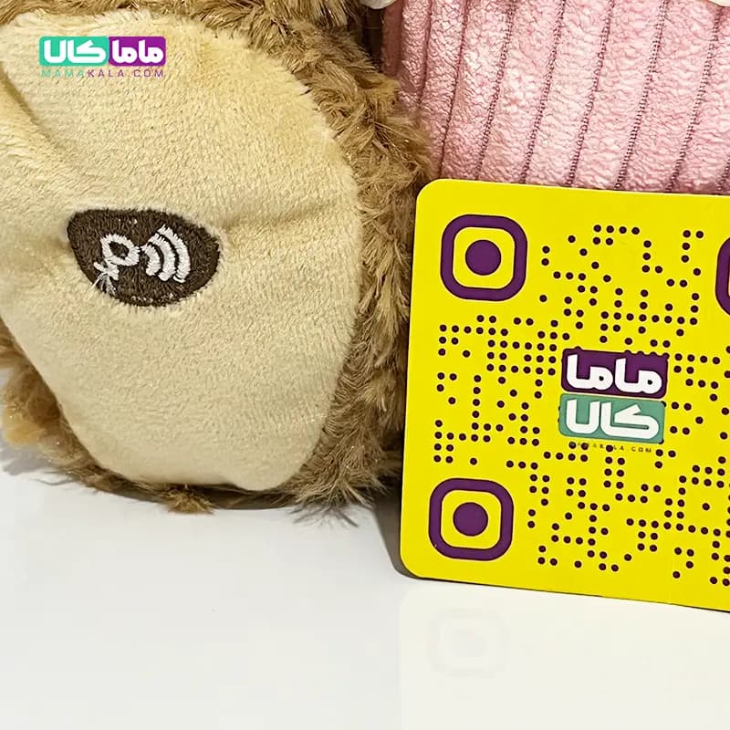 عروسک خرس تولد موزیکال با قابلیت ضبط صدا و شارژ🔌 30 سانتیمتر — تصویر ۶