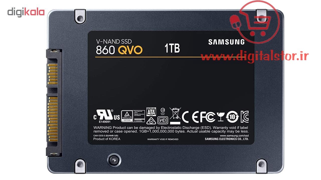 اس اس دی سامسونگ مدل 860 QVO ظرفیت 1 ترابایت — تصویر ۳