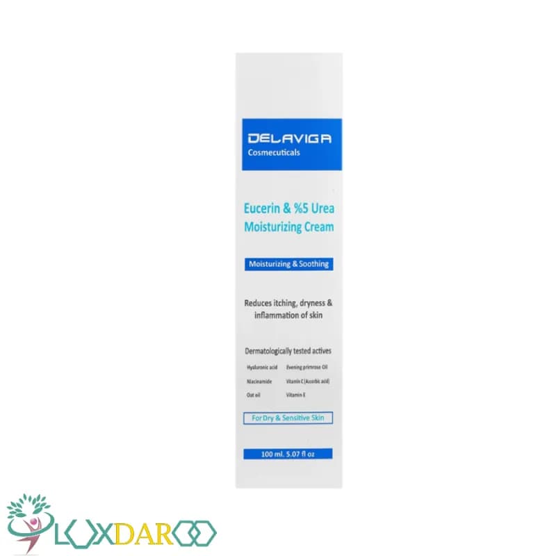کرم نرم کننده حاوی اوسرین و اوره 5% دلاویگا