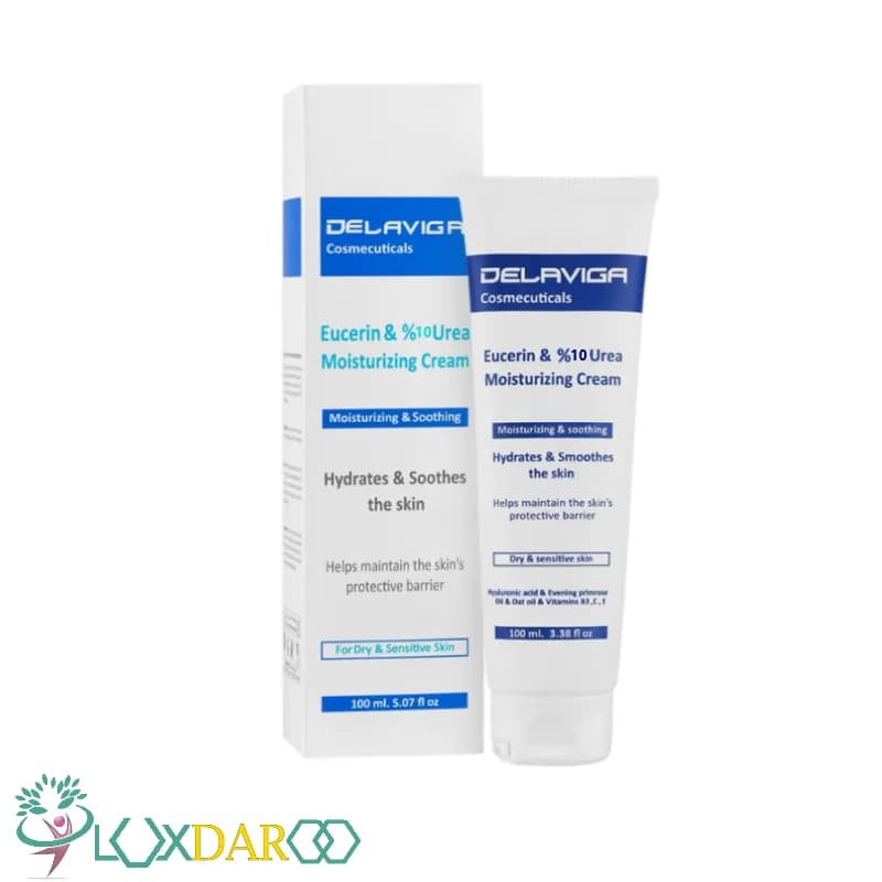 کرم نرم کننده حاوی اوسرین و اوره 10% دلاویگا
