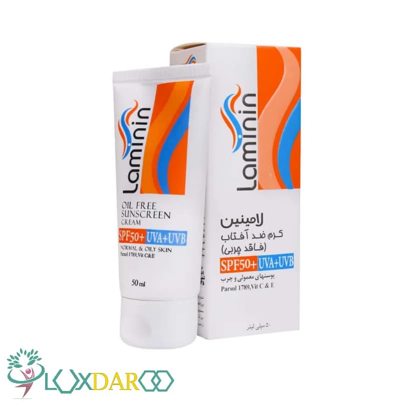 کرم ضد آفتاب فاقد چربی لامینین SPF50+