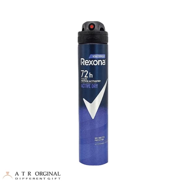 اسپری ضدتعریق رکسونا مردانه 72 ساعته مدل Active Dry