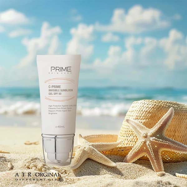 ژل ضدآفتاب بی‌رنگ پرایم SPF50 مدل C-Prime — تصویر ۴