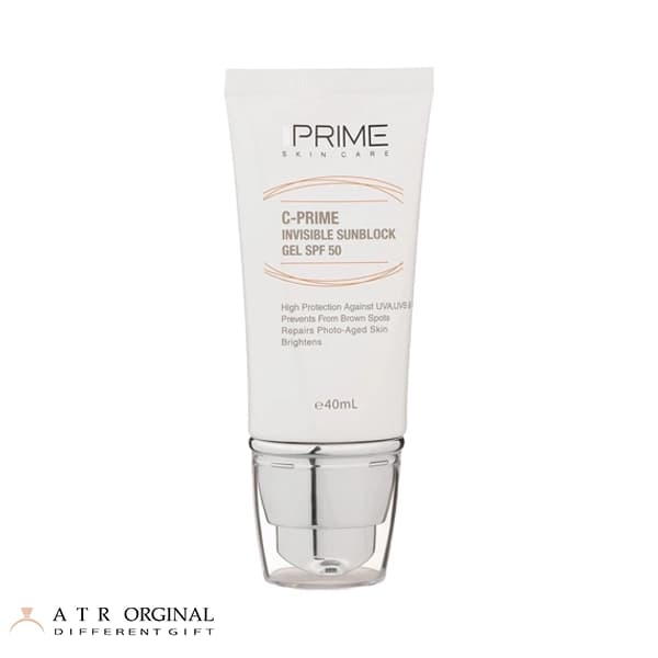 ژل ضدآفتاب بی‌رنگ پرایم SPF50 مدل C-Prime