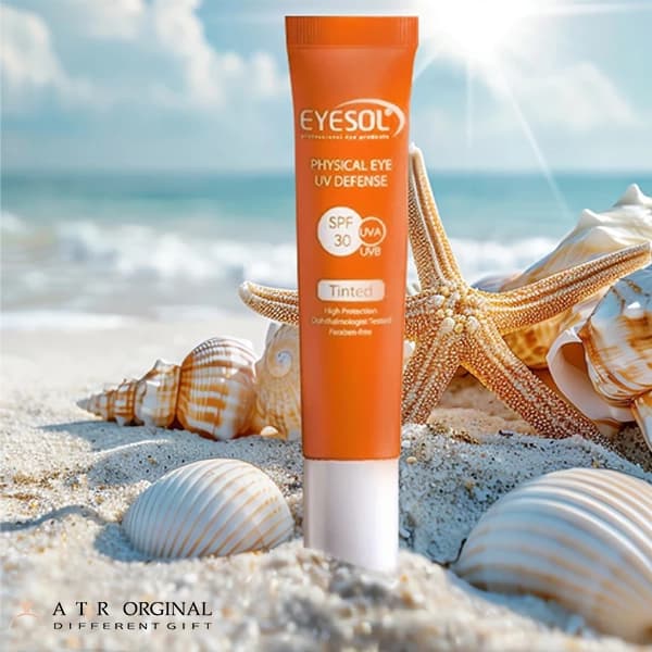 کرم ضدآفتاب رنگی مخصوص دور چشم آیسول SPF30 مدل TEYE — تصویر ۵