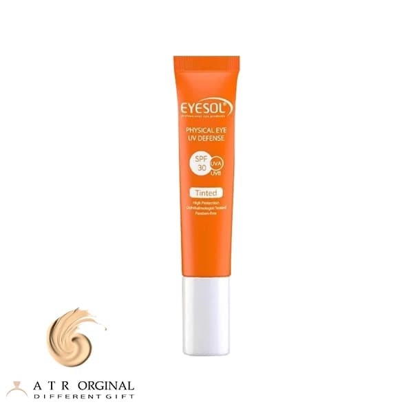 کرم ضدآفتاب رنگی مخصوص دور چشم آیسول SPF30 مدل TEYE
