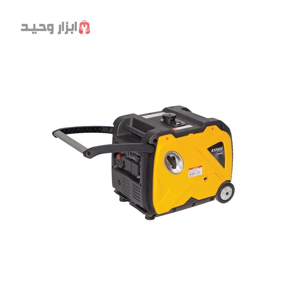 موتور برق کیفی چرخ دار 3 کیلو وات راتو مدل rato-mbr-3000i | خانگی و مسافرتی