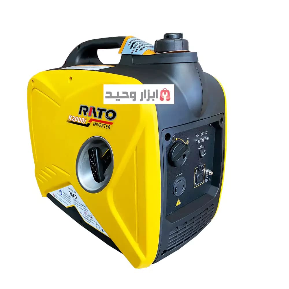 موتور برق قابل حمل 2 کیلو وات کیفی راتو مدل rato-mbr-2000i