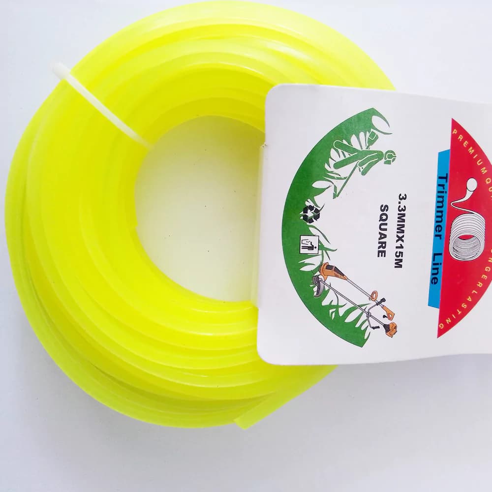 نخ علف زن چهار گوش 3/3 میلی متر 15 متری مدل N-4G-3.3-15M