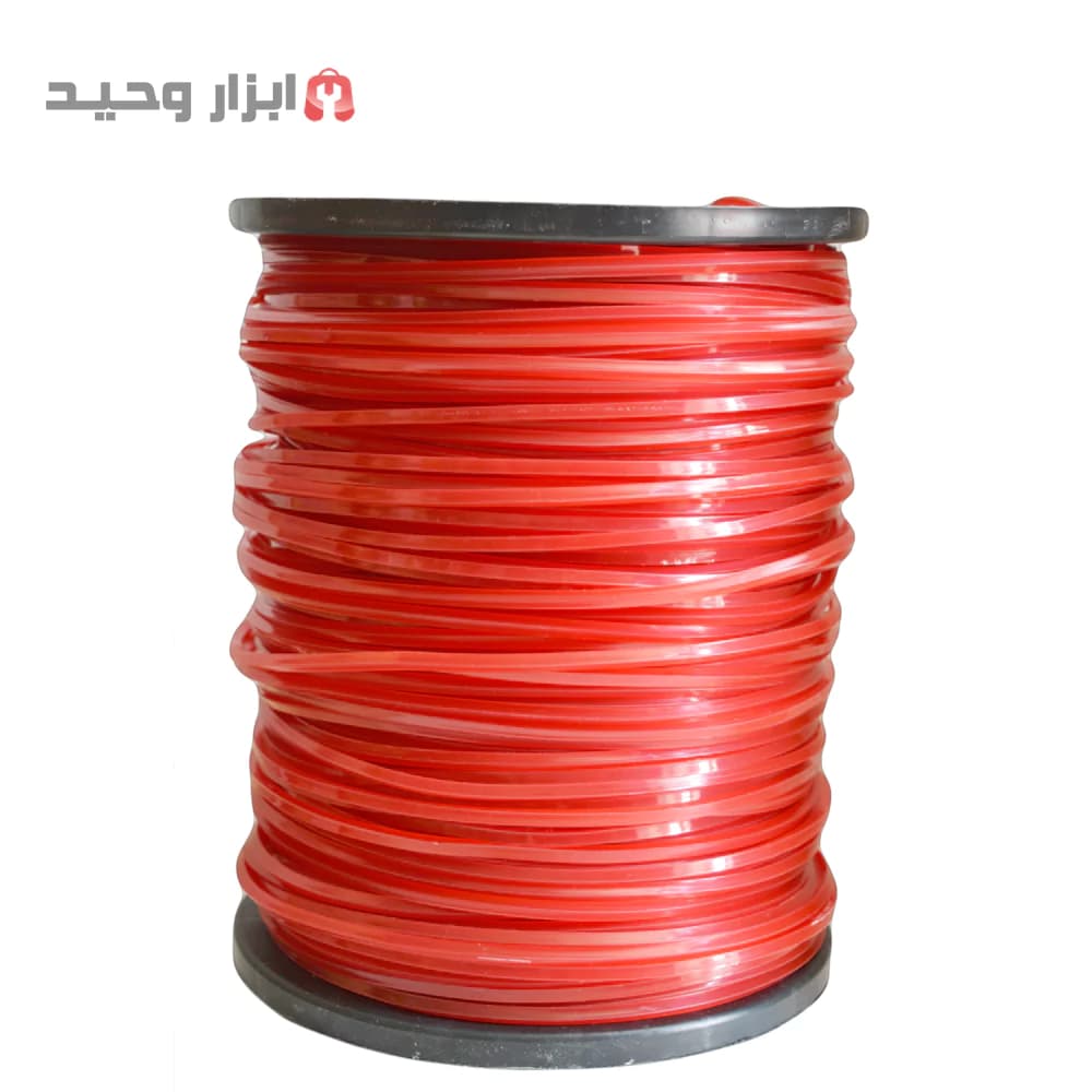 نخ علف زن گرد تیتانیوم قرمز رنگ 4 میل 150 متر مدل N-R-150M4