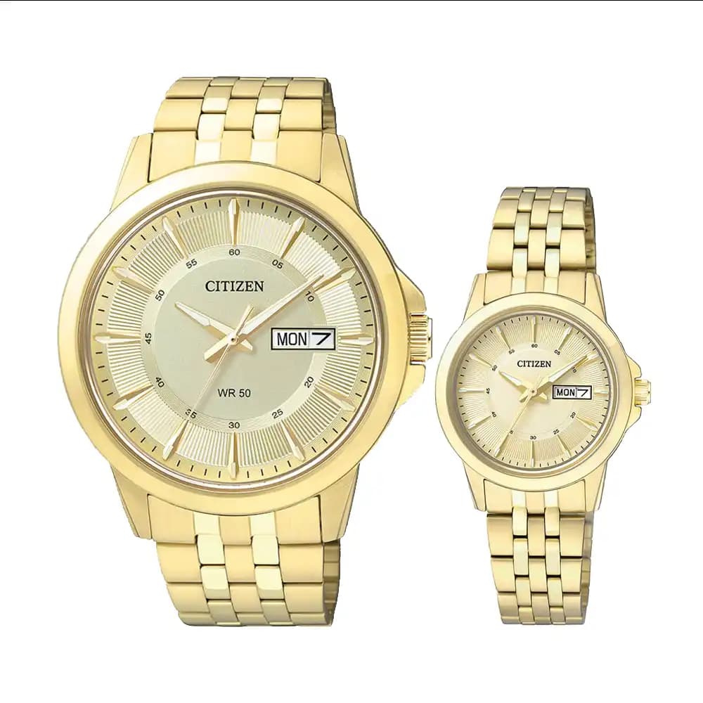 ساعت ست سیتیزن کوارتز مدل BF2013-56P – EQ0603-59P