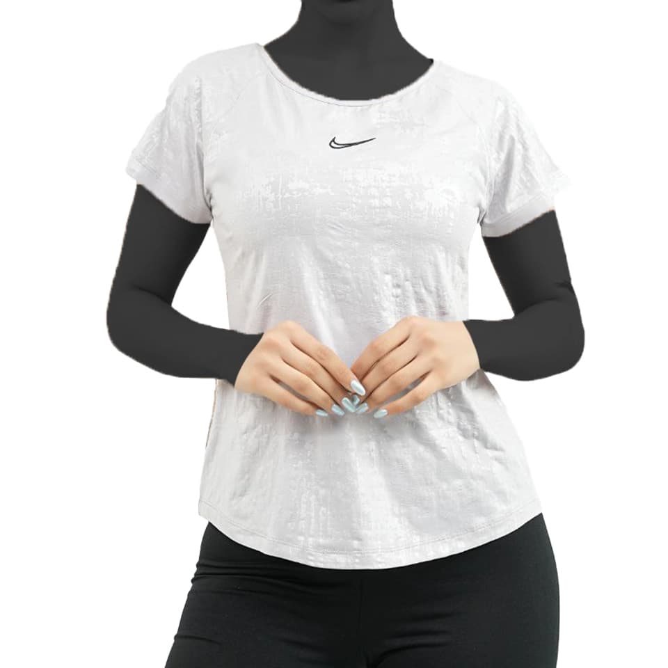 تیشرت ورزشی زنانه یقه گرد کد 10192 — تصویر ۳