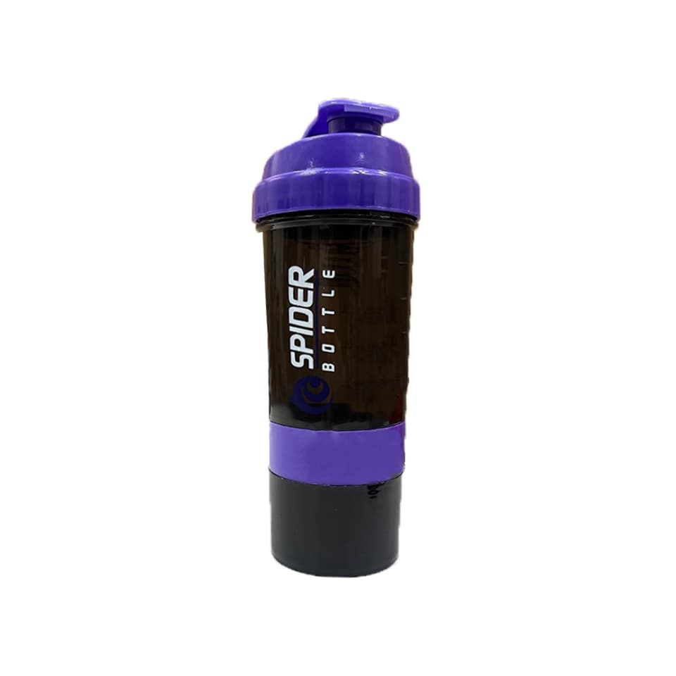 شیکر اسپایدر مدل سه تکه مات ظرفیت 500ml کد 10146 — تصویر ۲