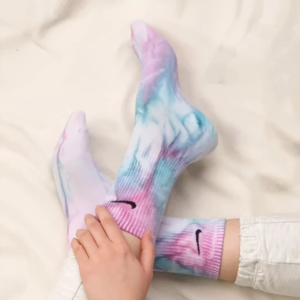 جوراب ورزشی ساق بلند آبرنگی Nike کد 10135