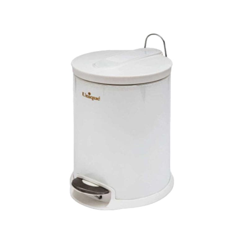 سطل زباله 12 لیتر سفید یونیک کد UN-4120