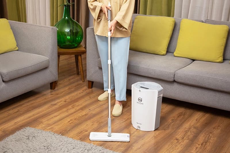 تی تخت گرد سطل دار WS (تی تبلتی دو مخزنه اروپایی گرد) کد WS-550 — تصویر ۲