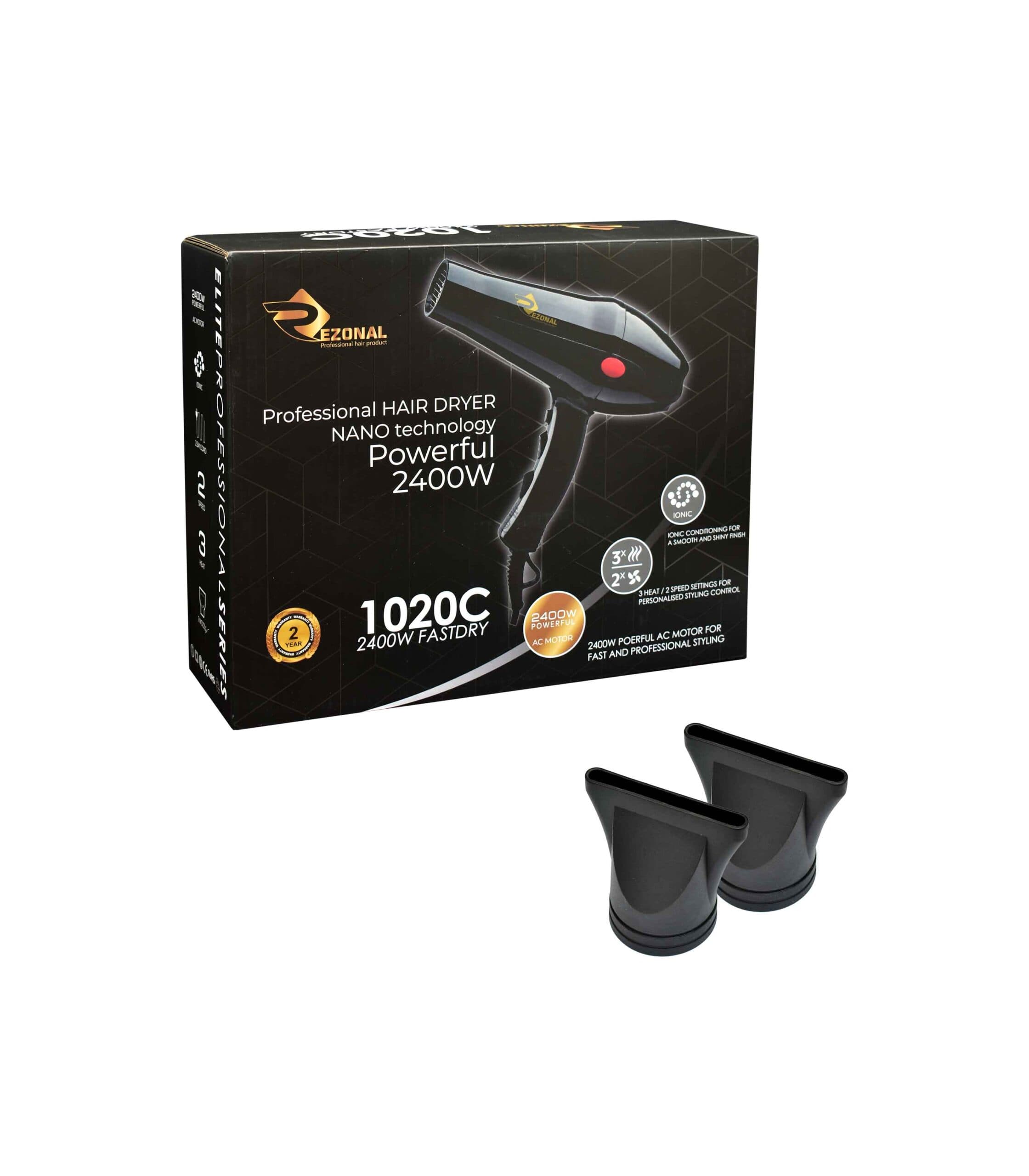 سشوار 2500 وات رزونال BLACK — تصویر ۲