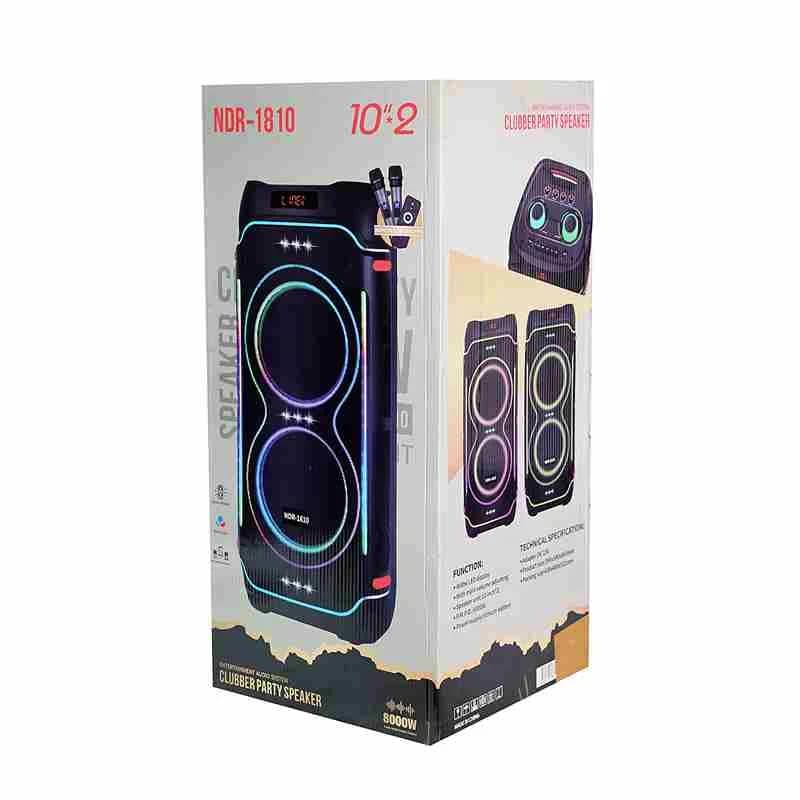 اسپیکر پارتی باکس برند NDR-1810 (پس کرایه) — تصویر ۲