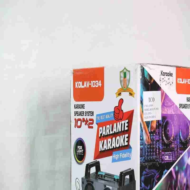 اسپیکر پارتی باکس مدل KOLAV-1034 (پس کرایه) — تصویر ۲