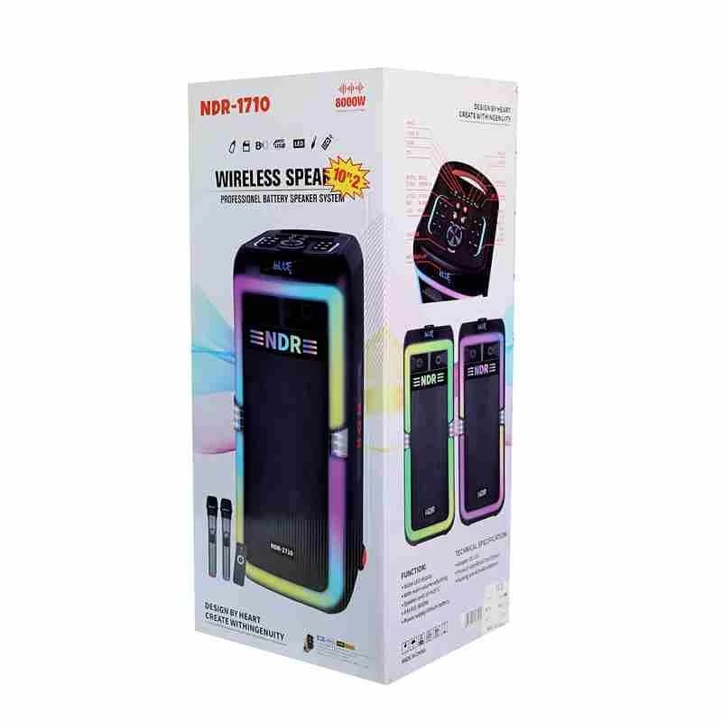 اسپیکر پارتی باکس مدل NDR-1710 (پس کرایه) — تصویر ۳