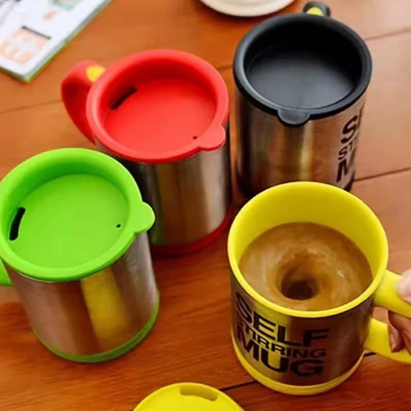 ماگ همزن دار مدل Self Stirring Mug کدN560 — تصویر ۵