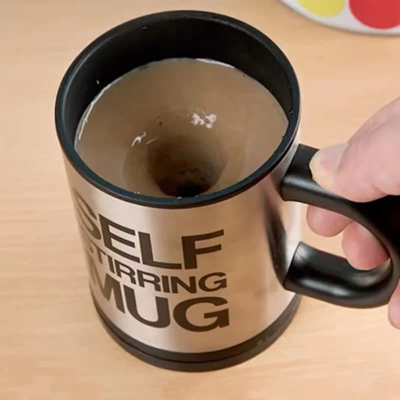 ماگ همزن دار مدل Self Stirring Mug کدN560 — تصویر ۲