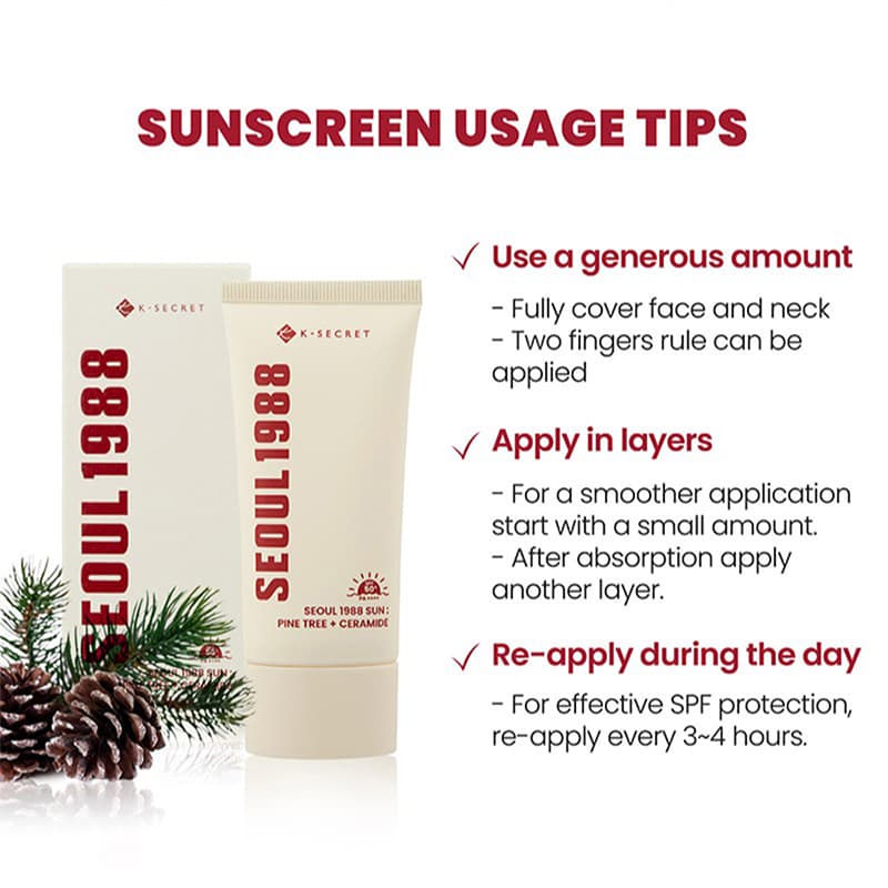 ضد آفتاب سئول 1988 | Seoul 1988 Sun Pine Tree + Ceramide — تصویر ۶
