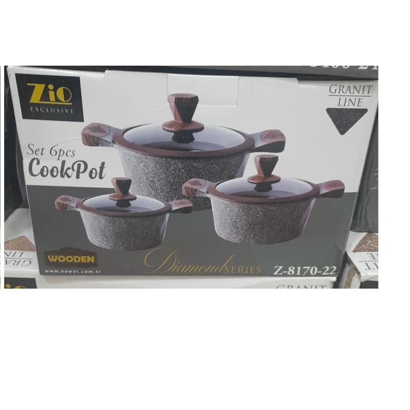 سرویس قابلمه زیو مدل 8170 سایز 22 / ZIO 8170 S22 — تصویر ۴