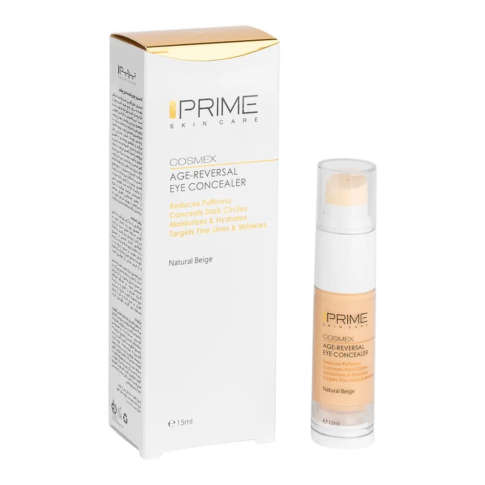 کانسیلر جوان کننده بژ طبیعی پرایم 15 میل | Prime Age-Reversal Eye Concealer 15ml