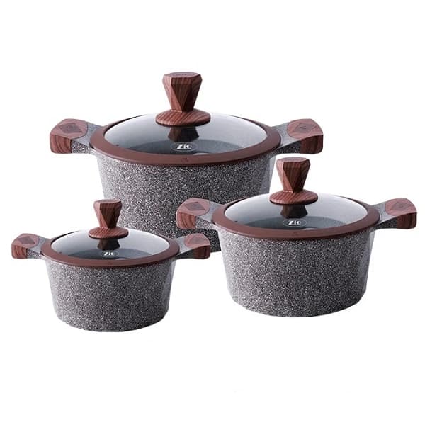 سرویس قابلمه زیو مدل 8170 سایز 24 / ZIO 8170 S24 — تصویر ۲