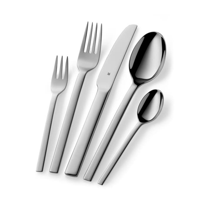 ست 60 پارچه قاشق و چنگال تاویرا 12 نفره وی ام اف | WMF Cutlery Value Set TAVIRA, Cromargan, 60-piece — تصویر ۳