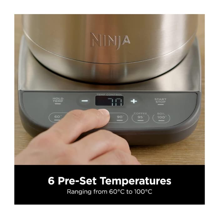 کتری برقی نینجا | Ninja Perfect Temperature Kettle KT201UK — تصویر ۵