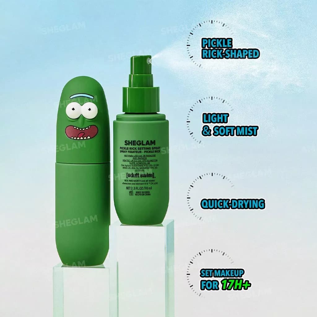 اسپری فیکس شیگلم کالکشن ریک و مورتی مدل Pickle Rick — تصویر ۳