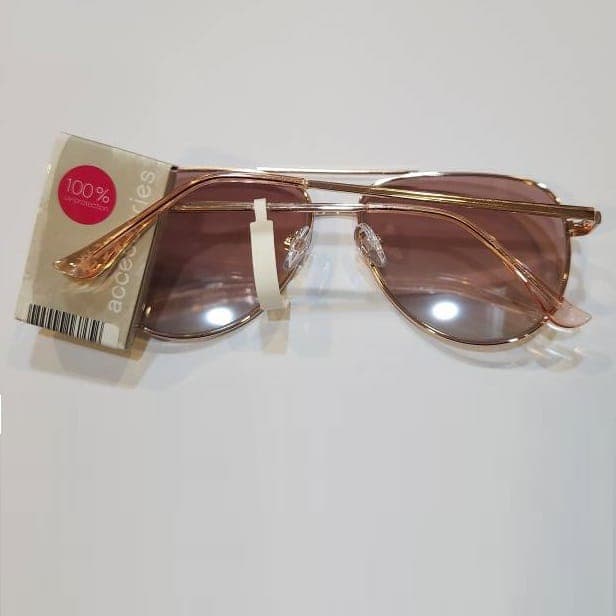 عینک آفتابی خلبانی پینک گلد 2026 برند اکسسورایز سفارش آلمان Accessories 326-989 — تصویر ۶