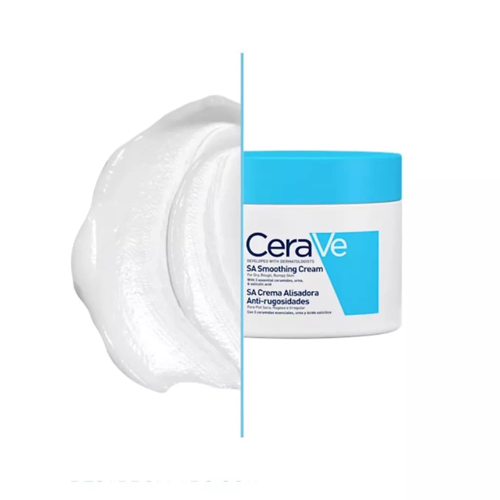 کرم مرطوب کننده و لایه بردار SA سراوی ۳۴۰ میل | CeraVe SA Smoothing Cream for Dry & Rough Skin 340ml — تصویر ۳