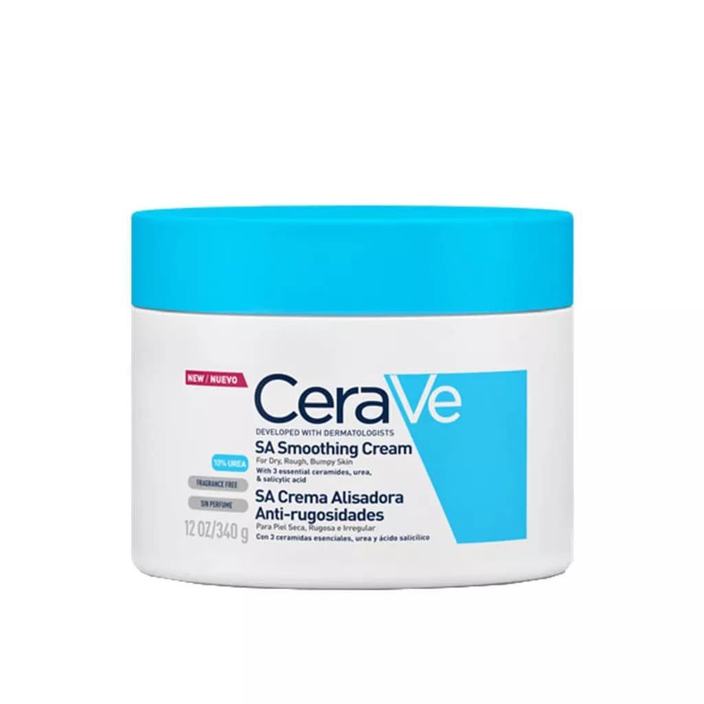 کرم مرطوب ‌کننده و لایه ‌بردار SA سراوی ۳۴۰ میل | CeraVe SA Smoothing Cream for Dry & Rough Skin 340ml