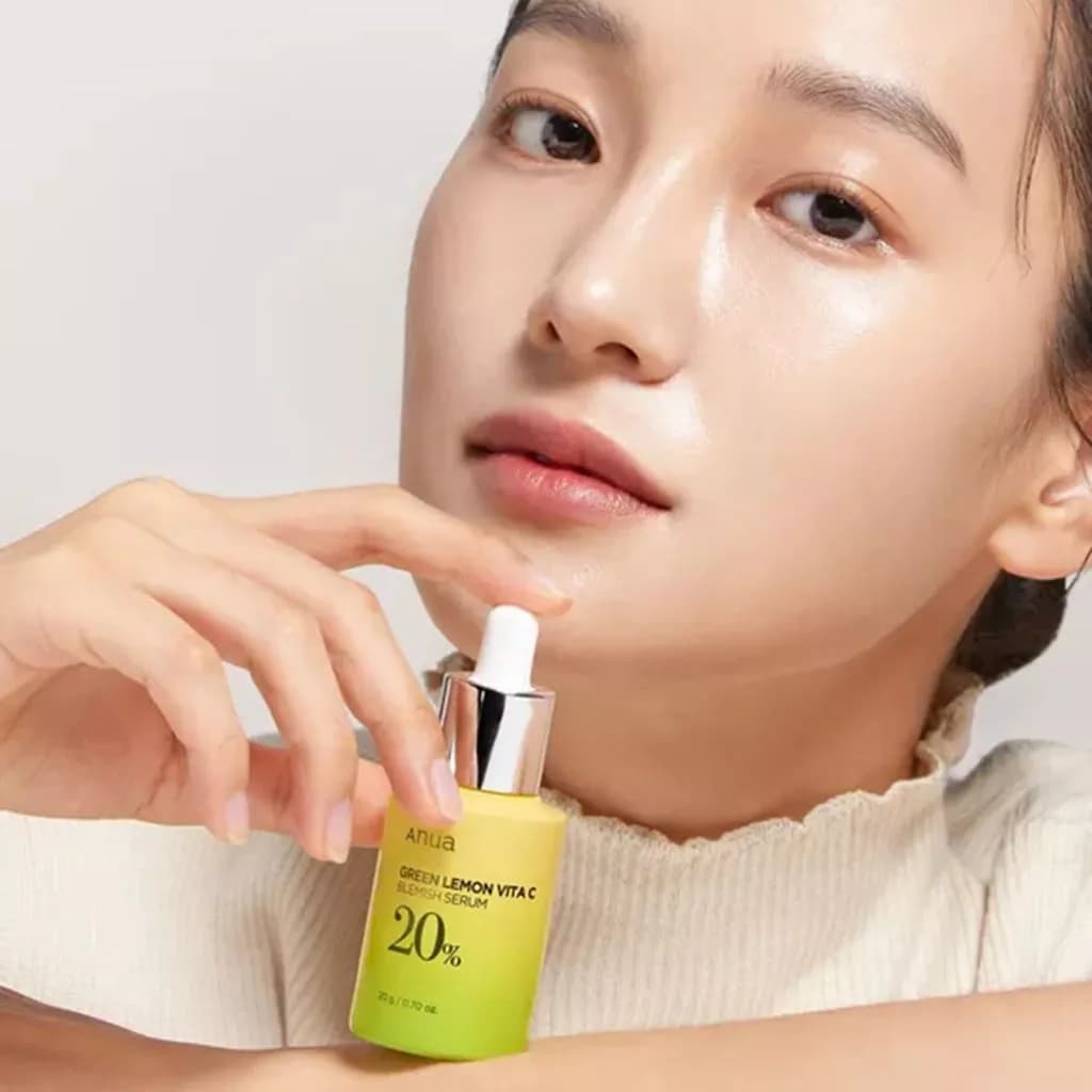 سرم ویتامین C لیمو سبز آنوا ۲۰٪ | Anua Green Lemon Vita C Blemish Serum 20% — تصویر ۳